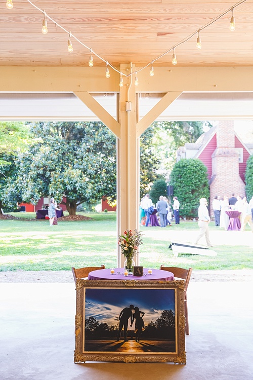 Causal and colorful garden wedding at Seven Springs Farm in Virginia with specialty and vintage rentals by Paisley and Jade 