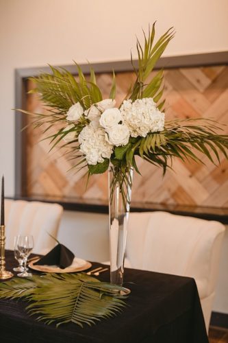 Chic and modern wedding inspiration styled shoot in Richmond. Virginia with specialty and vintage rentals by Paisley and Jade