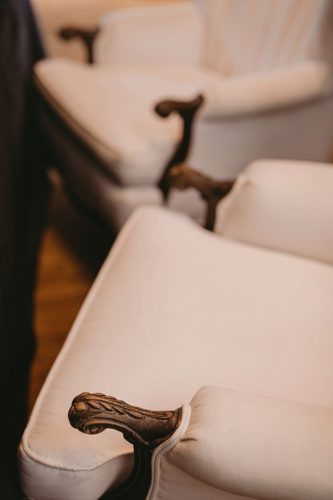 Chic and modern wedding inspiration styled shoot in Richmond. Virginia with specialty and vintage rentals by Paisley and Jade