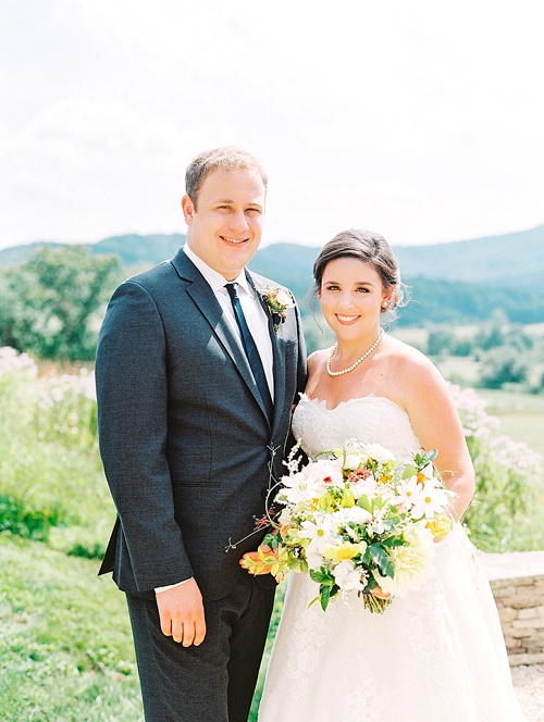 Gorgeous farmer's market inspired wedding at Pippin Hill Farm and Vineyard in Charlottesville, Virginia with specialty and vintage rentals by Paisley and Jade 