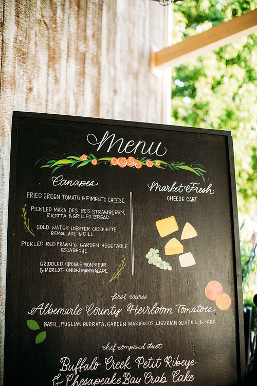 Gorgeous farmer's market inspired wedding at Pippin Hill Farm and Vineyard in Charlottesville, Virginia with specialty and vintage rentals by Paisley and Jade 