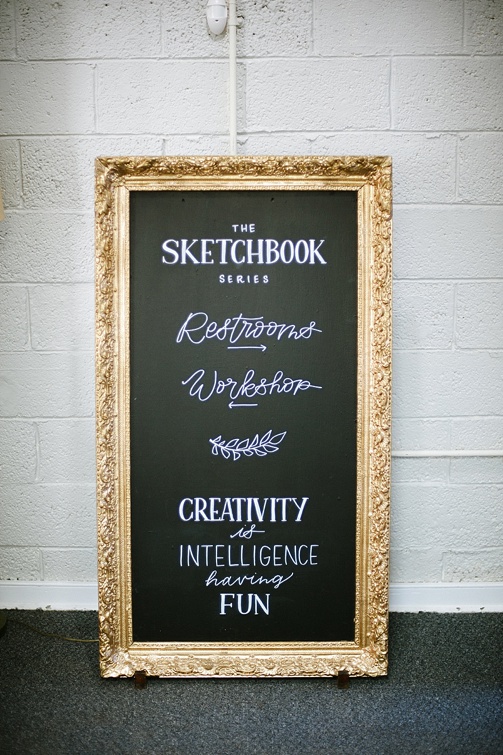 The Sketchbook Series in RVA with space and rentals provided by Paisley and Jade 