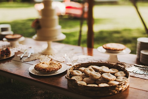 Moody and romantic reception at Tuckahoe Plantation with specialty and vintage rentals by Paisley and Jade 