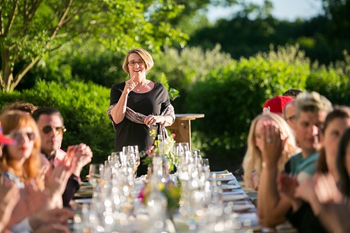 The Virginia Wine Summit Dinner with specialty and vintage rentals by Paisley & Jade 