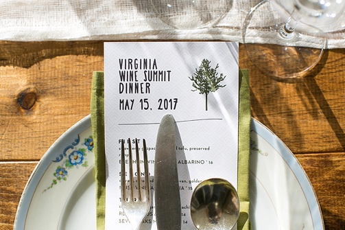 The Virginia Wine Summit Dinner with specialty and vintage rentals by Paisley & Jade 