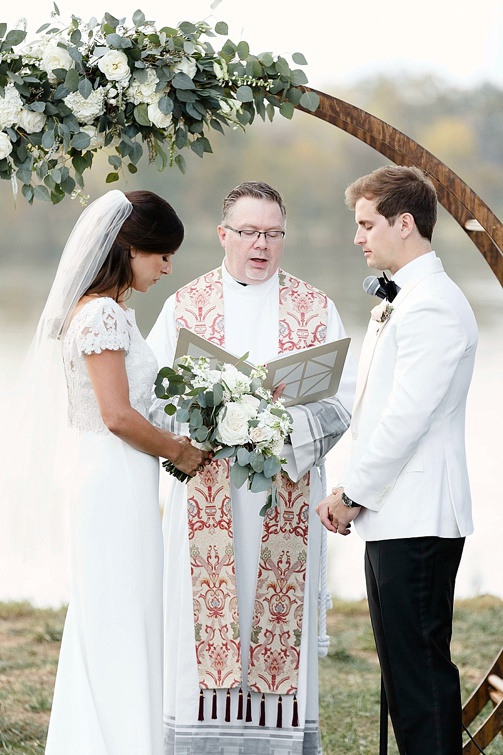 Classic winery wedding at Upper Shirley Vineyards with specialty and vintage rentals by Paisley and Jade 