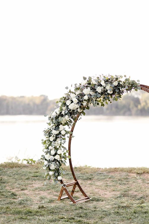 Classic winery wedding at Upper Shirley Vineyards with specialty and vintage rentals by Paisley and Jade 