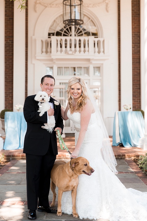 Chic and classic country club wedding near Richmond, Virginia with specialty and vintage rentals by Paisley & Jade