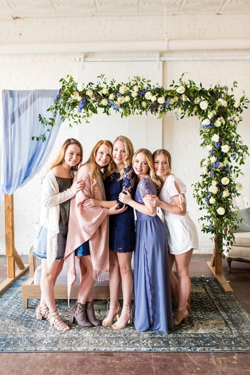 Hope Taylor Photography Senior Styled Shoot Workshop at Highpoint and Moore with space , vintage and specialty rentals provided by Paisley and Jade 