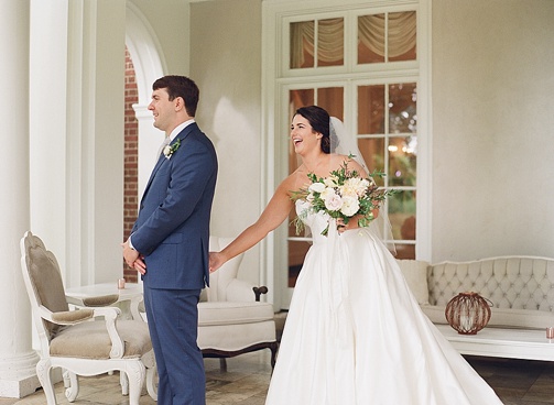 Classic and chic Southern wedding at the Wooden Sanctuary with specialty and vintage rentals by Paisley and a Jade 