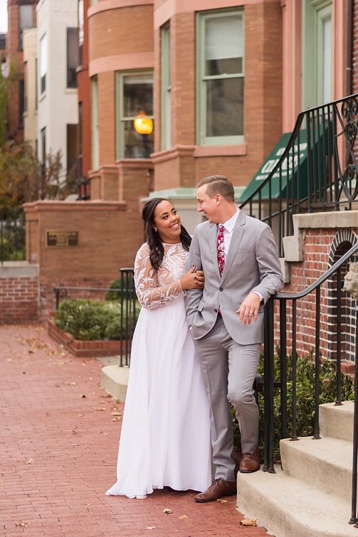 Fun and contemporary wedding reception in Washington DC with specialty and vintage rentals by Paisley and Jade