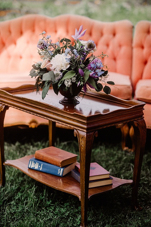 Charming storybook inspired wedding at Tuckahoe Plantation with specialty and vintage rentals by Paisley & Jade 