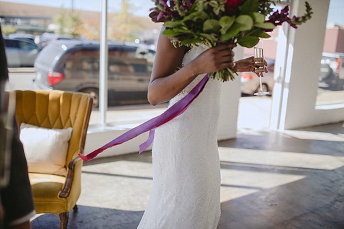 Modern and minimal wedding inspiration styled shoot at Studio 23 in Richmond with specialty and vintage rentals by Paisley & Jade 