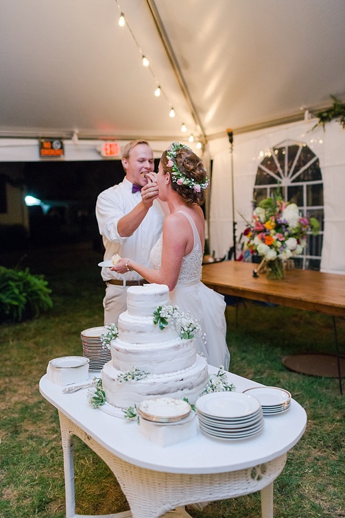Charming and casual country wedding in Virginia with specialty and vintage rentals by Paisley & Jade