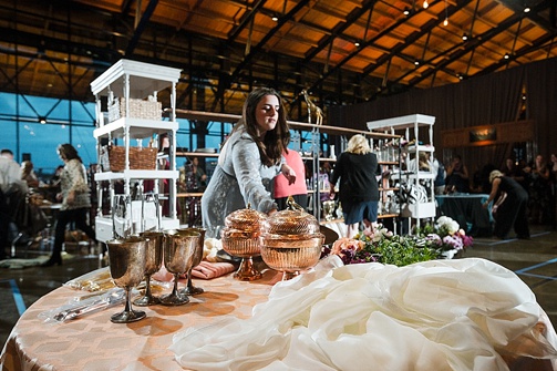 2018 NACE Gala at Main Street Station in Richmond, Virginia with specialty and vintage rentals by Paisley and Jade