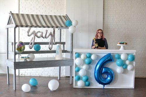 Inspiration Station Birthday Shoot at Highpoint & Moore with specialty and vintage rentals by Paisley and Jade