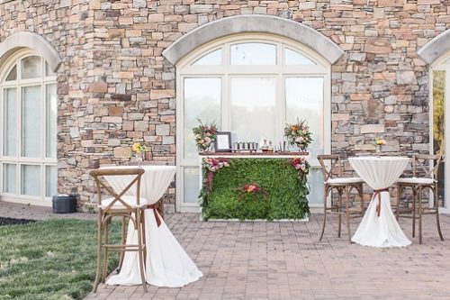 Colorful and garden inspired styled shoot with a specialty bar by Paisley and Jade 