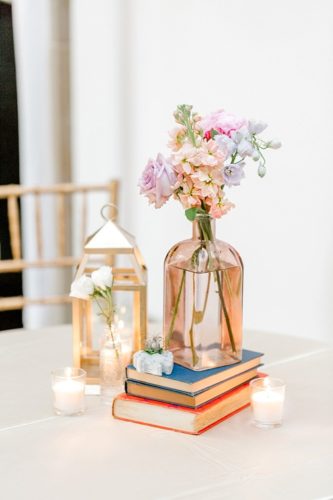 Romantic pastel wedding at The Branch Museum in Richmond with vintage and specialty rentals provided by Paisley & Jade 