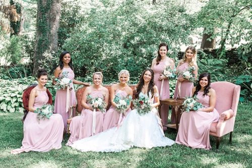 Elegant Virginia estate wedding with vintage and specialty rentals by Paisley & Jade 