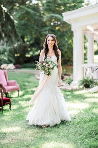 Elegant Virginia estate wedding with vintage and specialty rentals by Paisley & Jade 