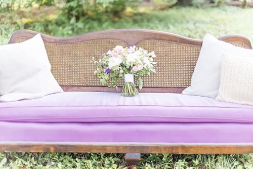 Bright and beautiful senior portrait styled shoot with specialty furniture by Paisley & Jade