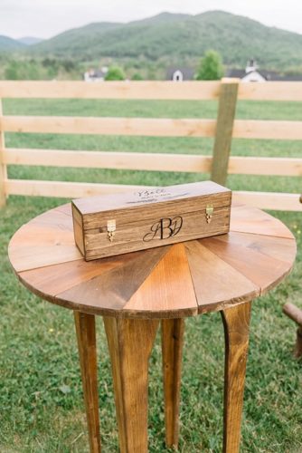 Beautiful boho farm wedding and reception with specialty and vintage rentals by Paisley & Jade 