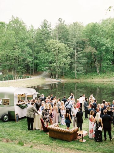 Beautiful boho farm wedding and reception with specialty and vintage rentals by Paisley & Jade 