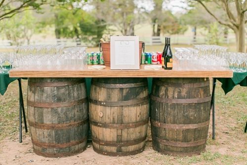 Charming and colorful wedding at Tuckahoe Plantation with specialty and vintage rentals by Paisley and Jade 