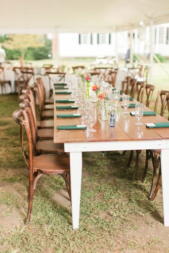 Charming and colorful wedding at Tuckahoe Plantation with specialty and vintage rentals by Paisley and Jade 