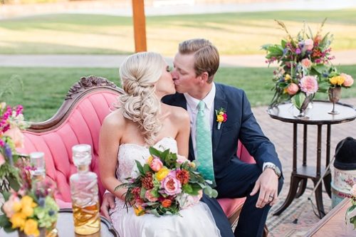 Romantic pink Kentucky Derby inspired styled shoot featuring vintage and specialty rentals by Paisley & Jade 