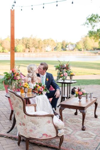 Romantic pink Kentucky Derby inspired styled shoot featuring vintage and specialty rentals by Paisley & Jade 