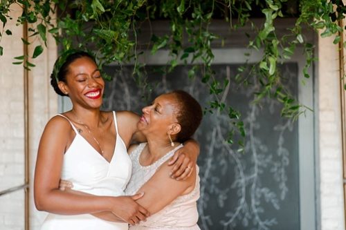 Chic and modern city wedding in RVA with specialty and vintage rentals by Paisley and Jade 