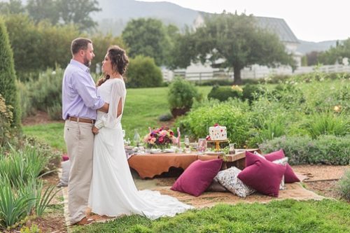 Enchanting elopement inspiration at Pharsalia in Nelson County, Virginia with specialty and vintage rentals by Paisley and Jade 