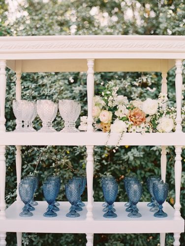 Pretty pastel reception inspiration at White Plains Farm with specialty and vintage rentals by Paisley and Jade 