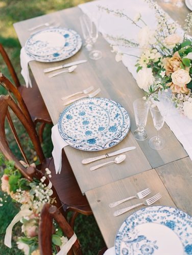 Pretty pastel reception inspiration at White Plains Farm with specialty and vintage rentals by Paisley and Jade 