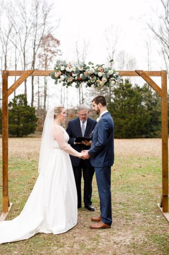 Elizabeth and Jake's Winter Wedding at Seven Springs