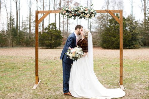 Elizabeth and Jake's Winter Wedding at Seven Springs