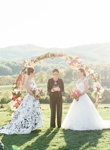 Mechelle & Julia's Whimsical Pippin Hill Wedding