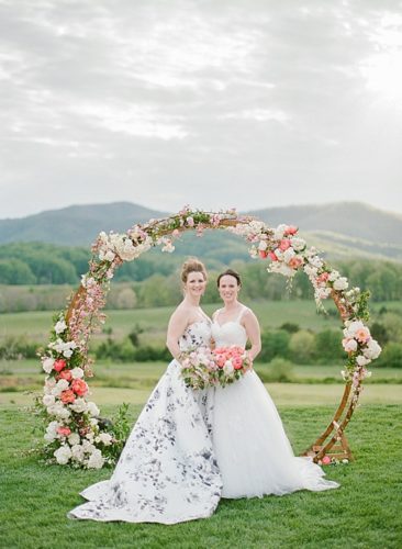 Mechelle & Julia's Whimsical Pippin Hill Wedding