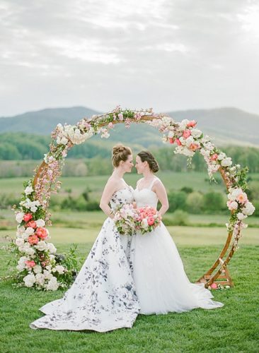 Mechelle & Julia's Whimsical Pippin Hill Wedding