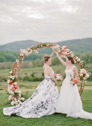 Mechelle & Julia's Whimsical Pippin Hill Wedding