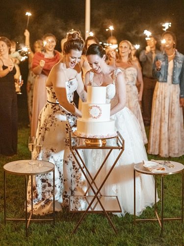 Mechelle & Julia's Whimsical Pippin Hill Wedding