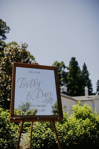 Betsy & Dan's Keswick Vineyard Wedding with Hive Wedding Collective!