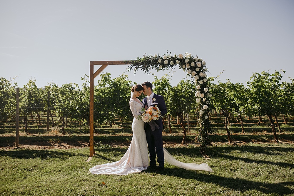 Betsy & Dan's Keswick Vineyard Wedding with Hive Wedding Collective!