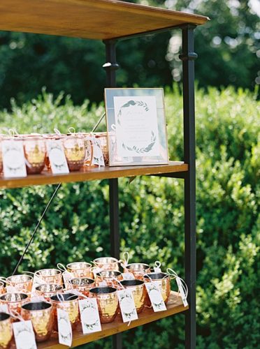 Custom Cocktail Hour at a Gorgeous Summer Wedding!