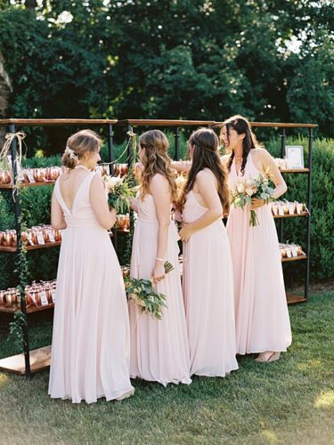 Custom Cocktail Hour at a Gorgeous Summer Wedding!