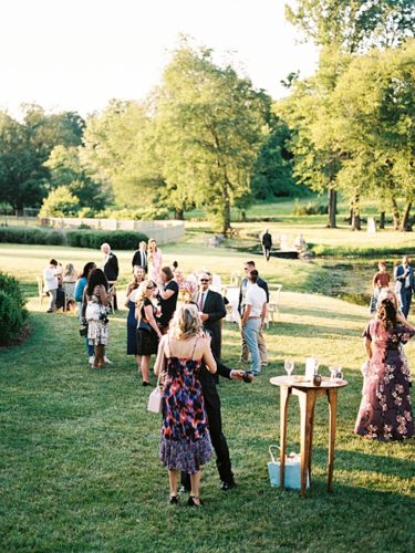 Custom Cocktail Hour at a Gorgeous Summer Wedding!