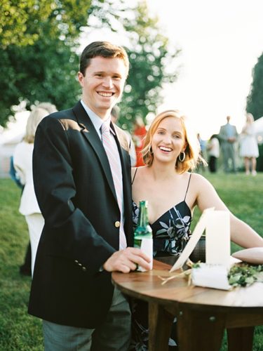 Custom Cocktail Hour at a Gorgeous Summer Wedding!