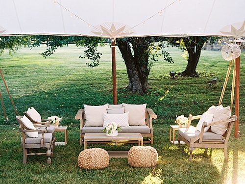 Custom Cocktail Hour at a Gorgeous Summer Wedding!