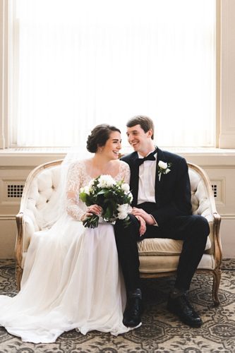 Lauren & David's Timeless Affair at John Marshall Ballrooms